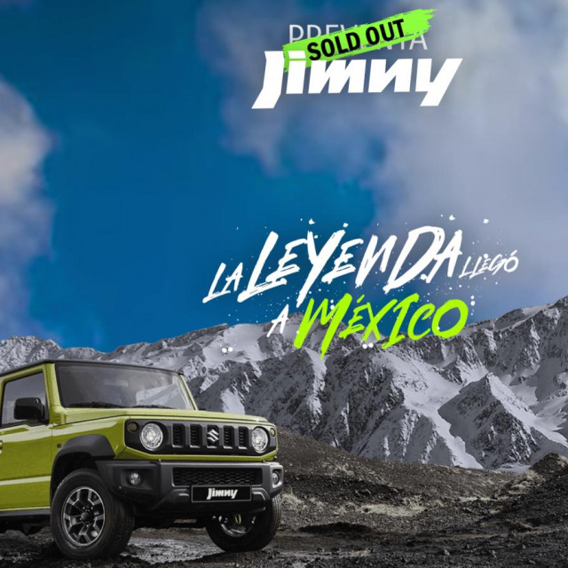 Suzuki Jimny prodaja u Meksiku