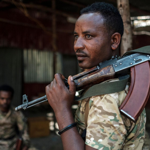 Pripadnik etiopske vojske