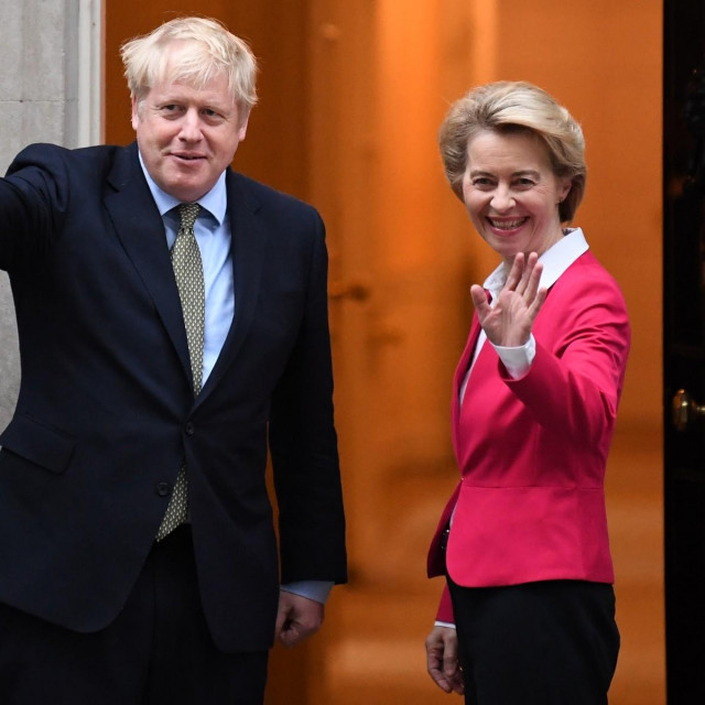 Boris Johnson i Ursula von der Leyen 