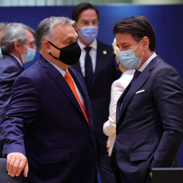 Viktor Orban i Giuseppe Conte