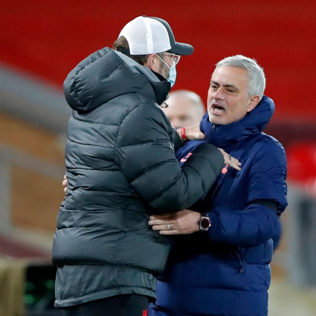 Mourinho i Klopp u razgovoru poslije utakmice