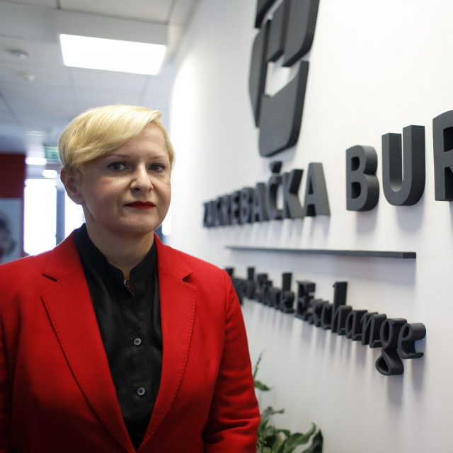 Ivana Gažić, predsjednica Uprave Zagrebacke burze<br />