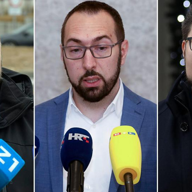 Gordan Maras, Tomislav Tomašević i Peđa Grbin