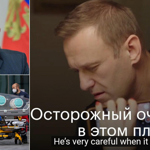 Aleksaj Navaljni u razgovoru s navodnim ruskim agentom