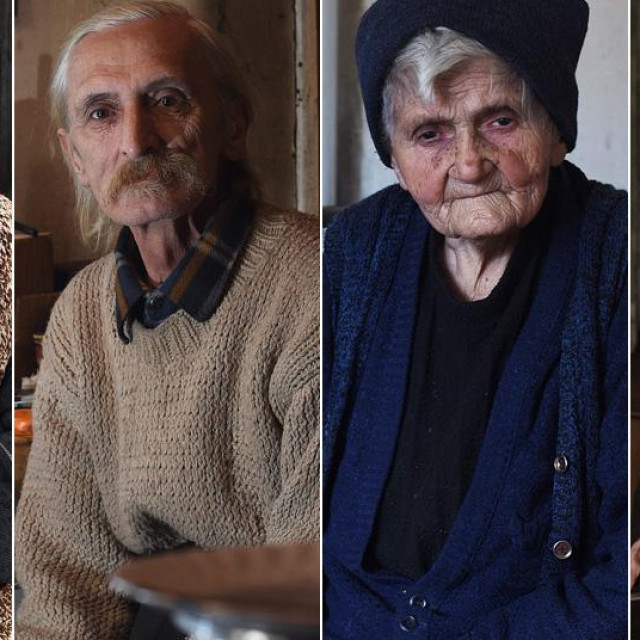 Stari ljudi iz zaseoka oko Gline (2019.)