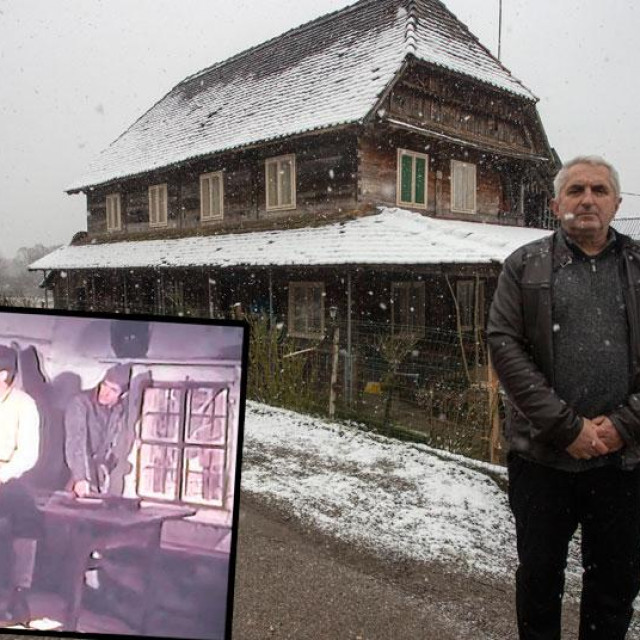 Dragan Adžić (desno), prizor iz filma &amp;#39;U gori raste zelen bor&amp;#39; (dolje lijevo)