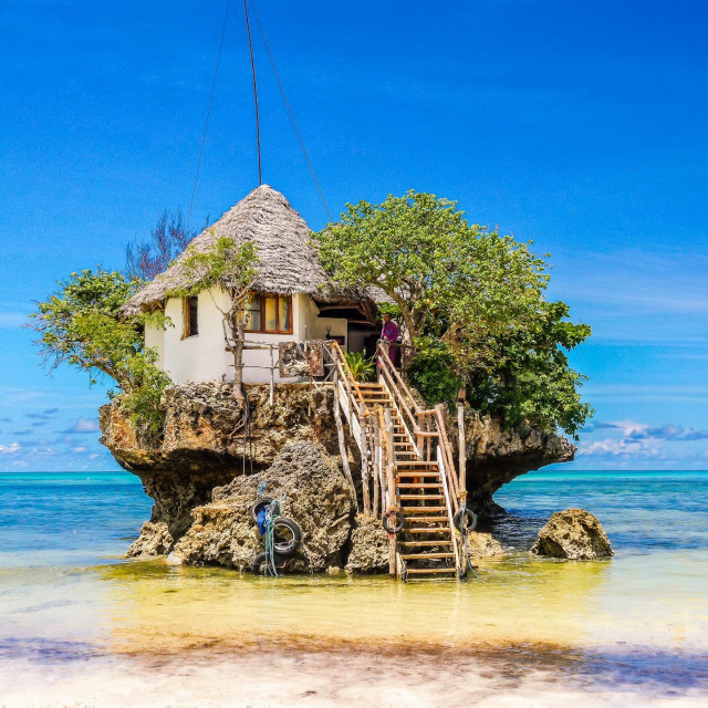 Restoran The Rock na Zanzibaru