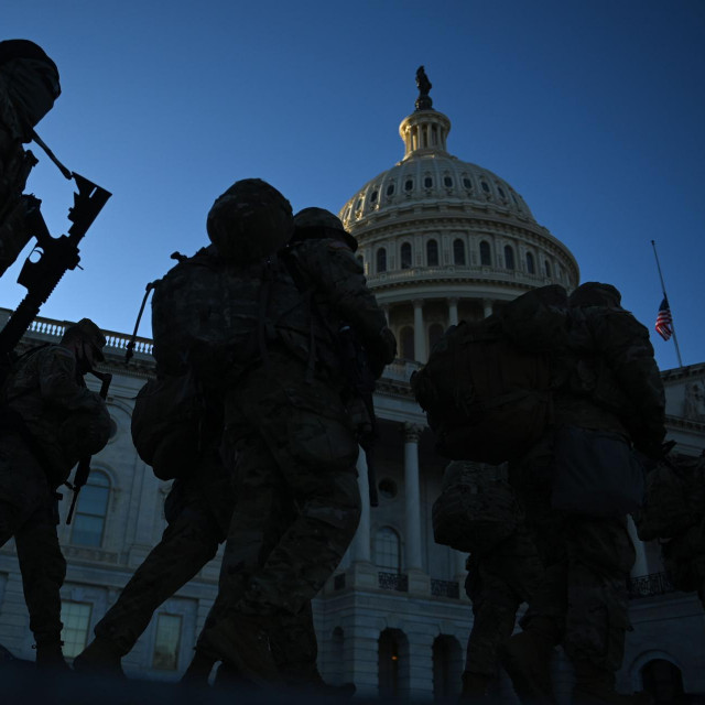 Pripadnici nacionalne garde u Washingtonu