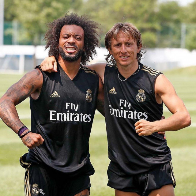 Marcelo i Luka Modrić
