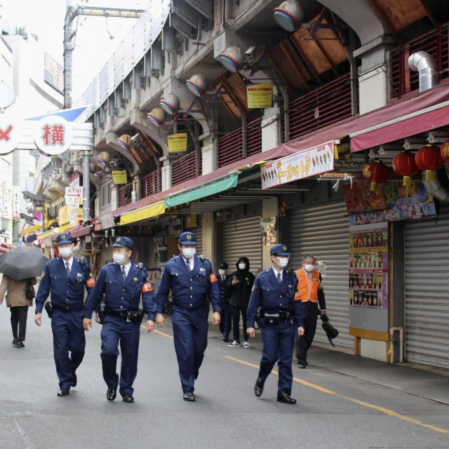 Japanska policija, arhivska fotografija