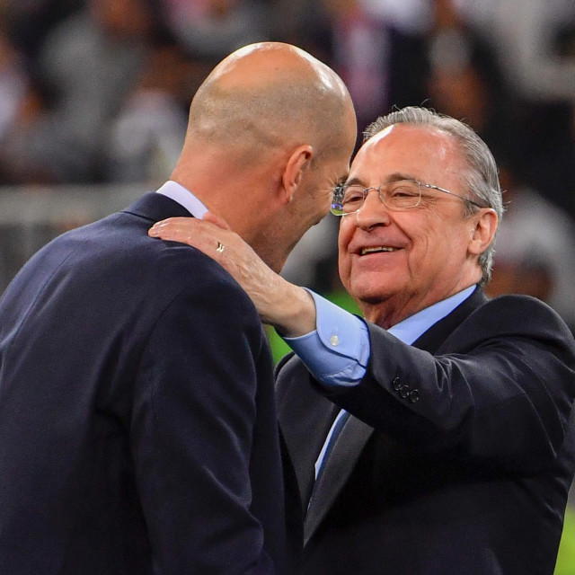 Zinedine Zidane i Florentino Perez