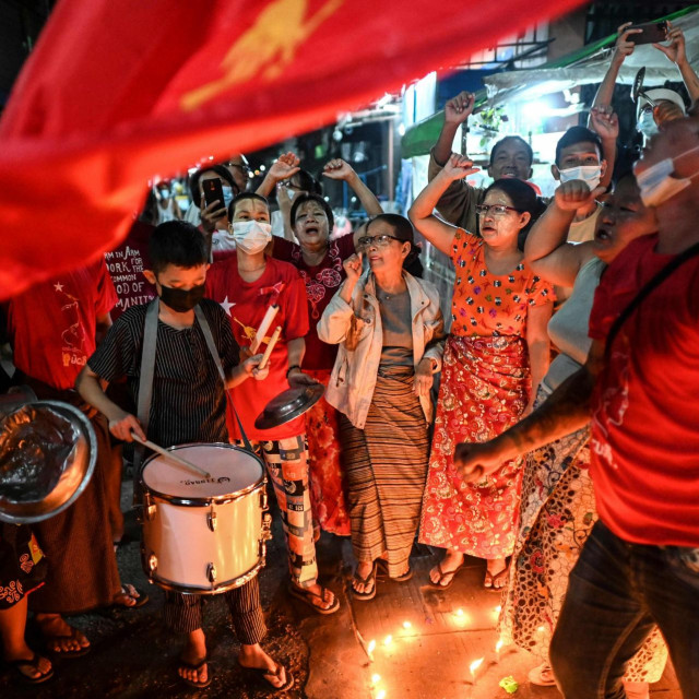 Prosvjedi u Mjanmaru