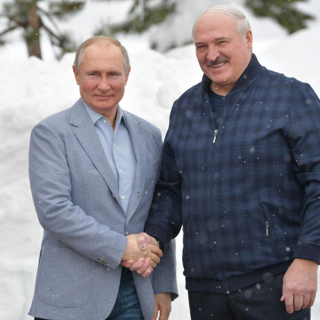 Vladimir Putin I Aleksander Lukašenko