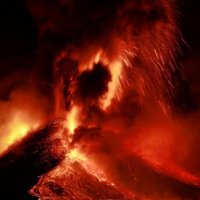 Erupcija vulkana Etna