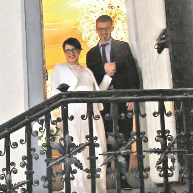 
Martina i Zoran Korpar na svojem drugom vjenčanju