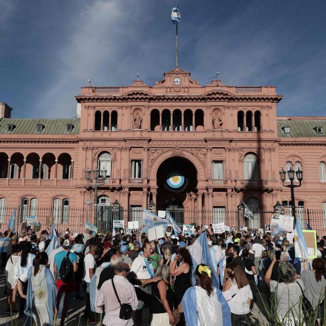Prosvjed u Argentini