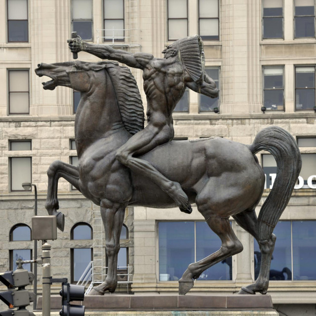 Kip ”Strijelca” Ivana Meštrovića u Chicagu