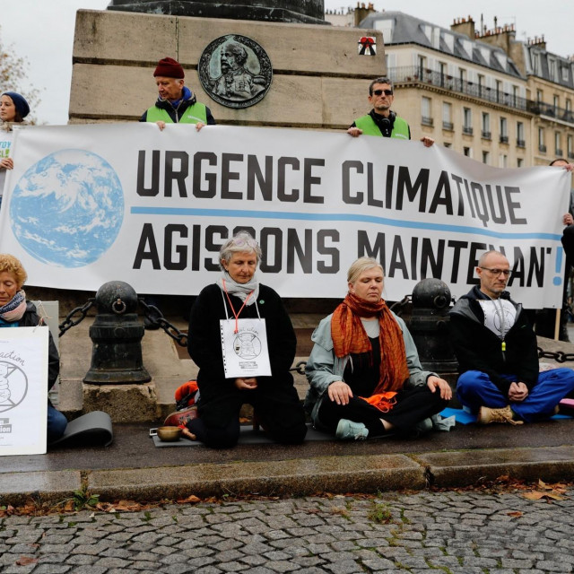 Aktivisti za zaštitu okoliša u Parizu (2019.)