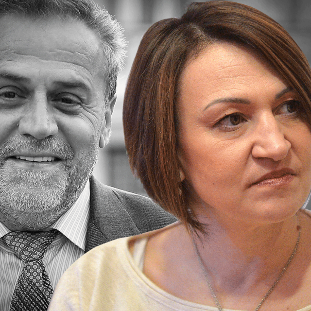 Milan Bandić i Jelena Pavičić Vukičević