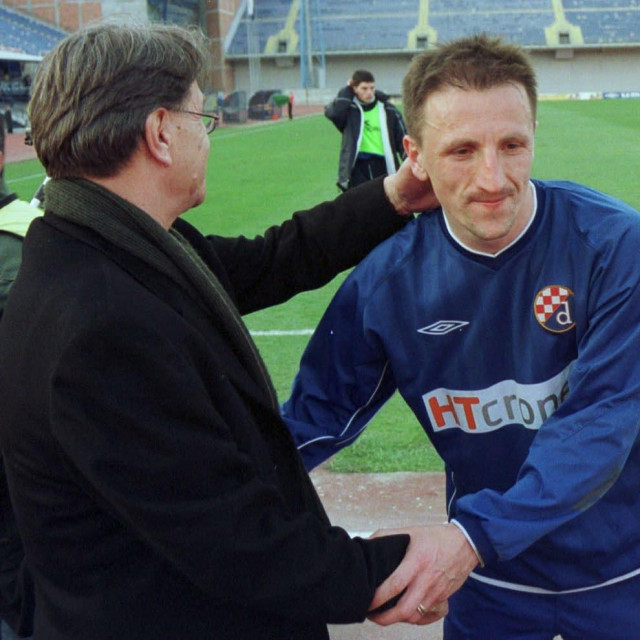Ćiro Blažević i Damir Krznar 2002. godine