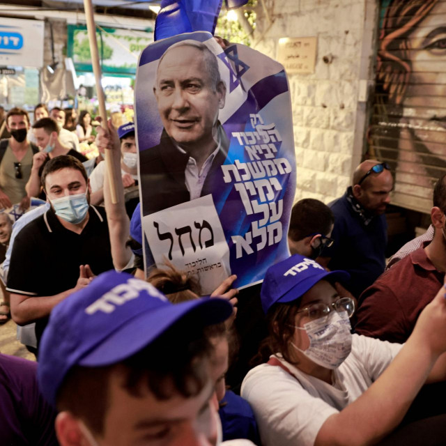 Netanyahu je u kampanji igrao na kartu normalizacije odnosa s Arapima i stopu cijepljenih u Izraelu