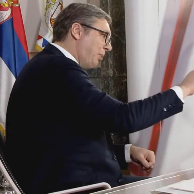 Aleksandar Vučić i Senad Hadžifejzović