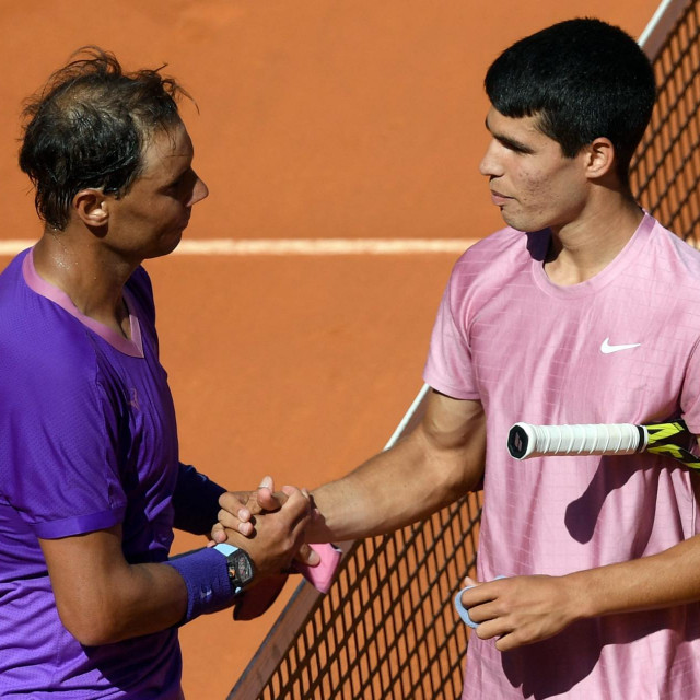 Rafael Nadal i Carlos Alcaraz
