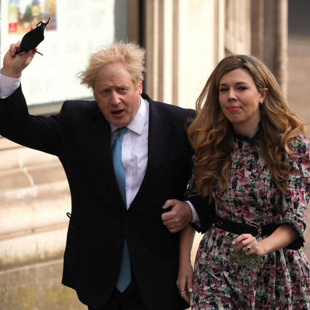 Boris Johnson i Carrie Symonds 
