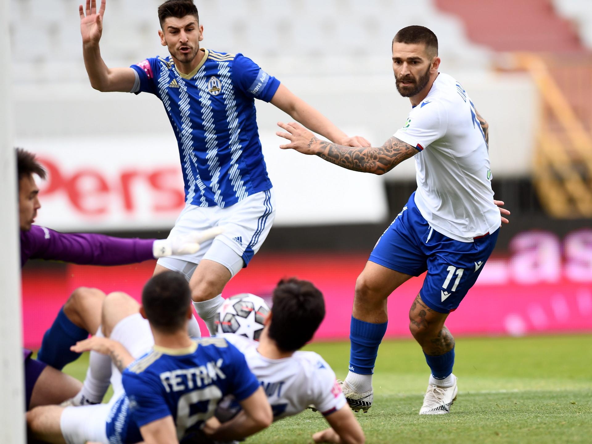 Rijeka potonula u Koprivnici - Slaven Belupo porazio 'bijele' 