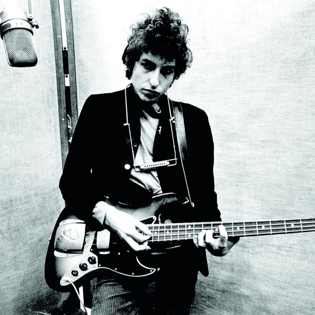Bob Dylan u studiju Columbije u New Yorku 1965. godine za vrijeme snimanja albuma  &amp;#39;Bringing It All Back Home&amp;#39;