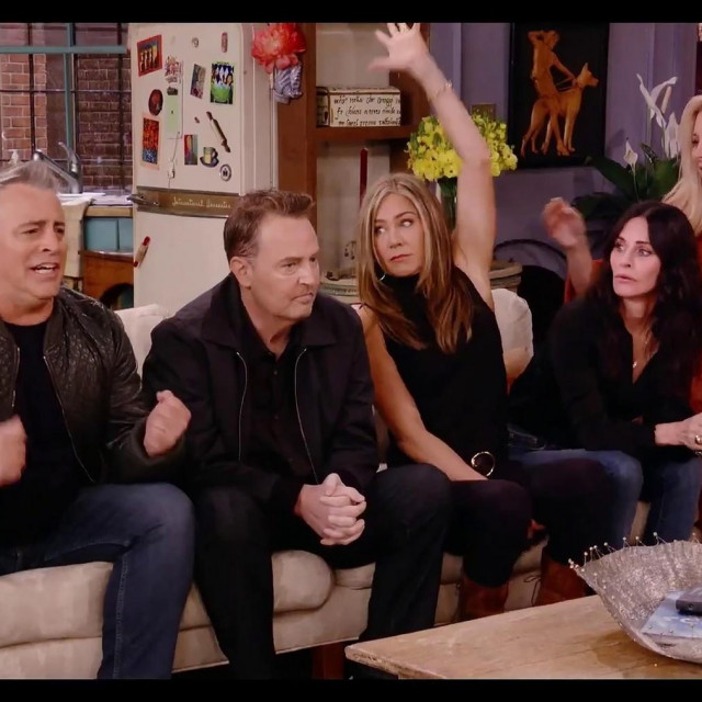 Friends: The Reunion, Jennifer Aniston, Courteney Cox, Lisa Kudrow, Matt LeBlanc, Matthew Perry, David Schwimmer