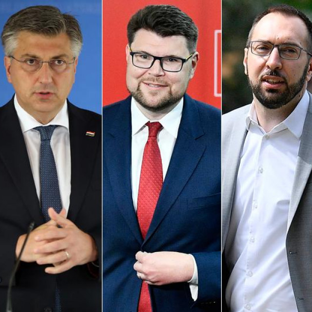 Andrej Plenković, Peđa Grbin, Tomislav Tomašević, Miroslav Škoro i Zoran Milanović