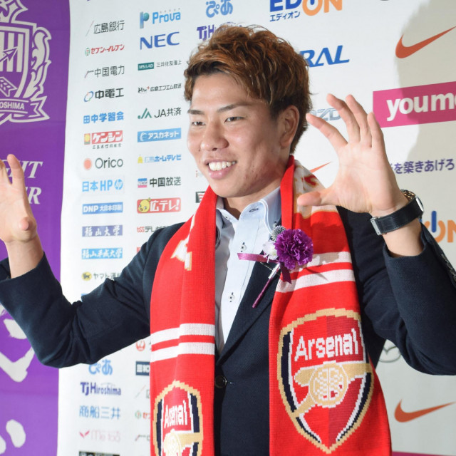 Takuma Asano bivši je igrač Arsenala