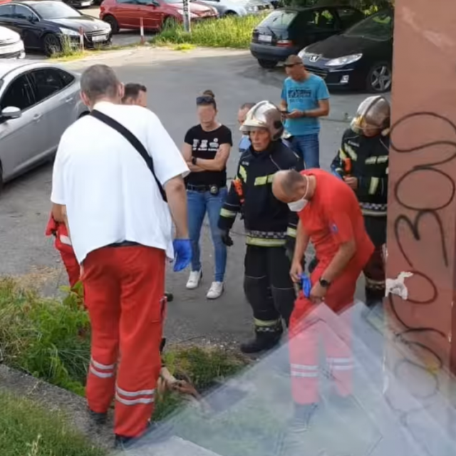 Intervencija zagrebačkih vatrogasaca