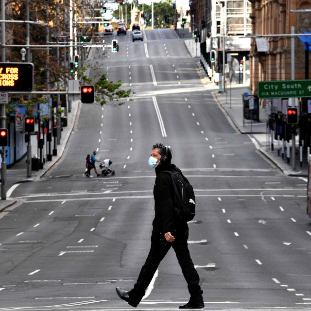 Puste ulice Sydneyja