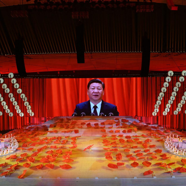 Xi Jinping tijekom obilježavanja 100. godišnjice osnutka Komunističke partije Kine