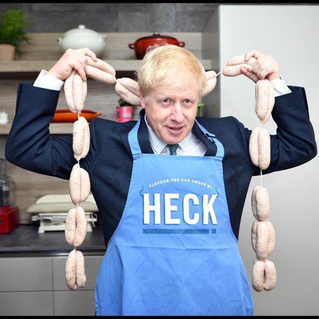 Boris Johnson s kobasicama