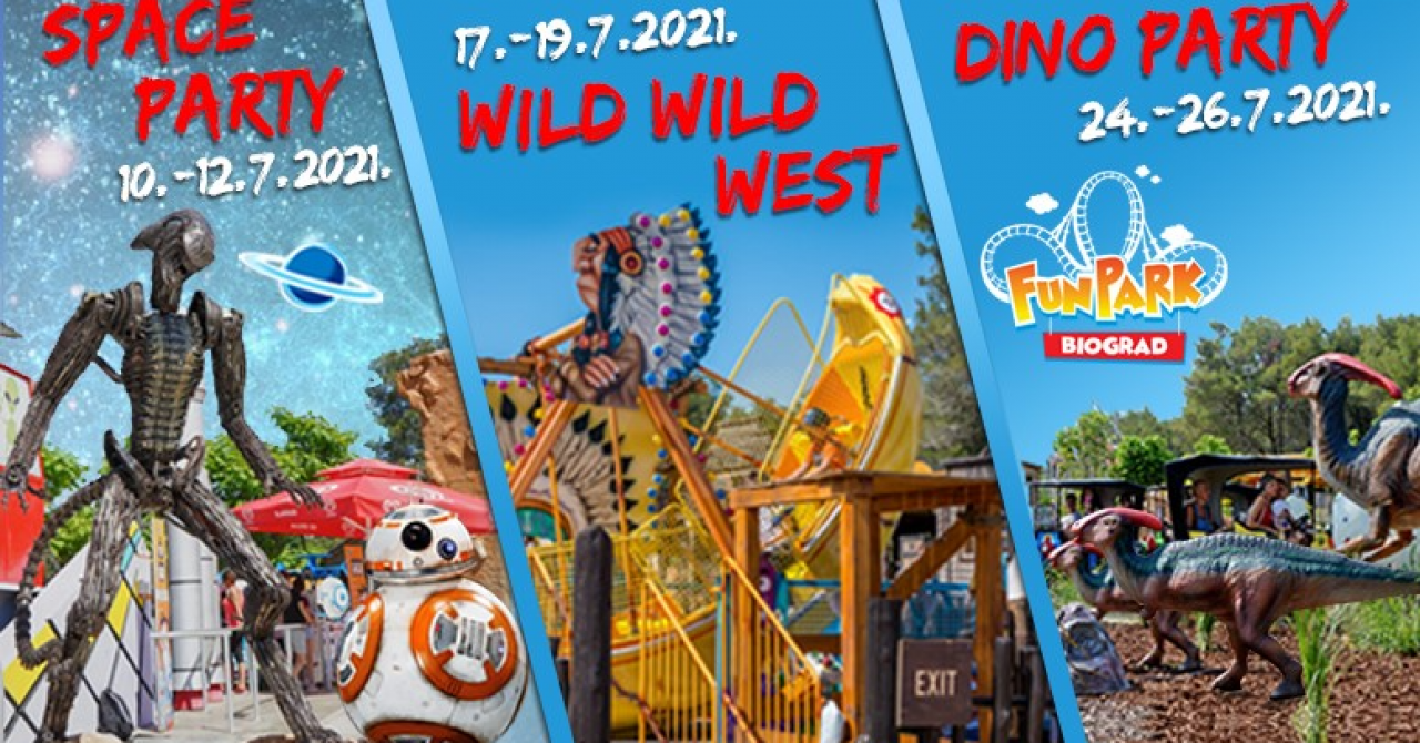 Jutarnji list - Put u svemir, na Divlji Zapad ili vožnja kroz Jurski park? Sve vas to čeka u centru zabave na našoj obali-Fun Parku Biograd! - Vimarsana News