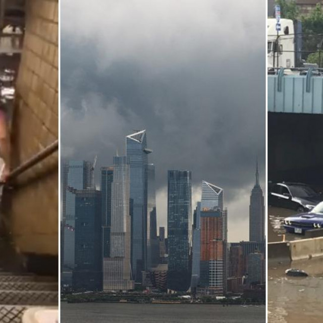 New York poplavljen uoči dolaska oluje Else