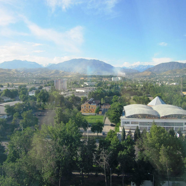 Glavni grad Tadžikistana, Dušanbe; ilustracija