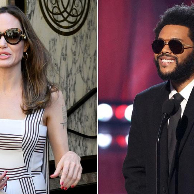 Angelina Jolie i The Weeknd