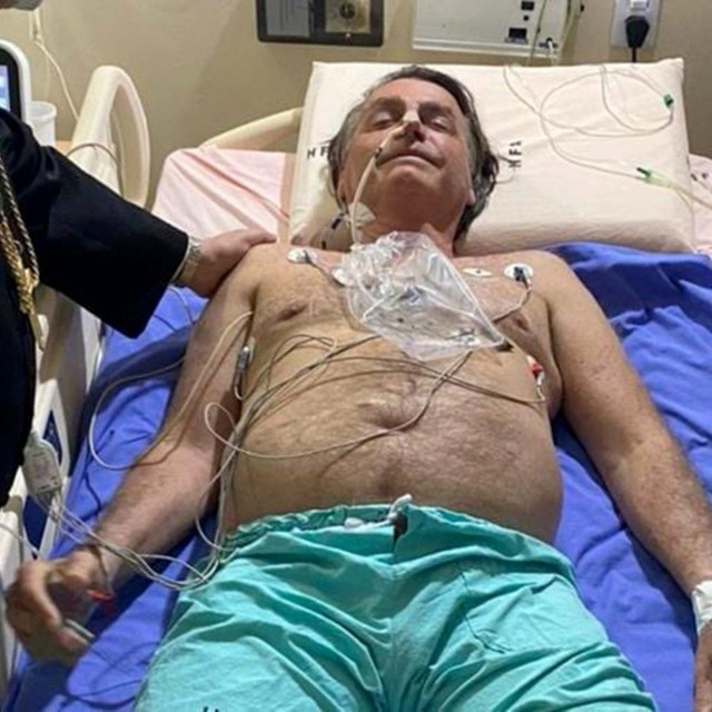 Jair Bolsonaro u bolnici