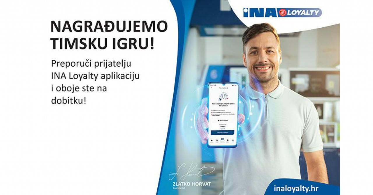 Jutarnji list - Preporuči prijatelju INA Loyalty aplikaciju i oboje ste na dobitku - Vimarsana News
