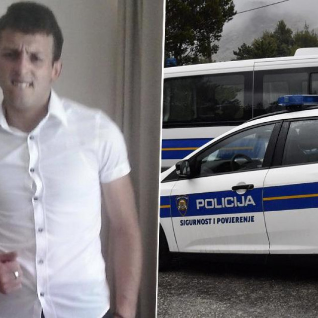 Aleksandar Nišević i policijski auto
