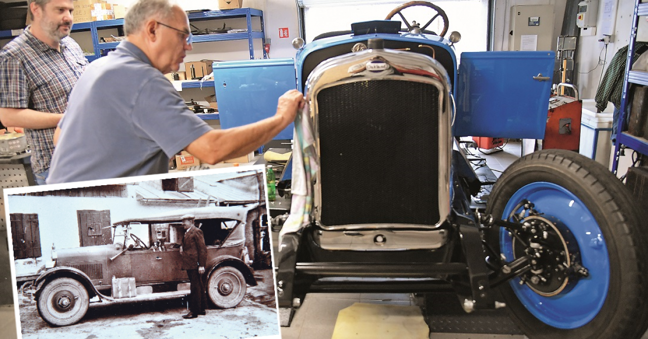 Auto Klub - Spašeno blago iz štaglja: Legendarni plavi Oakland iz 1925. godine, u kolovozu opet u Otočcu - Vimarsana News