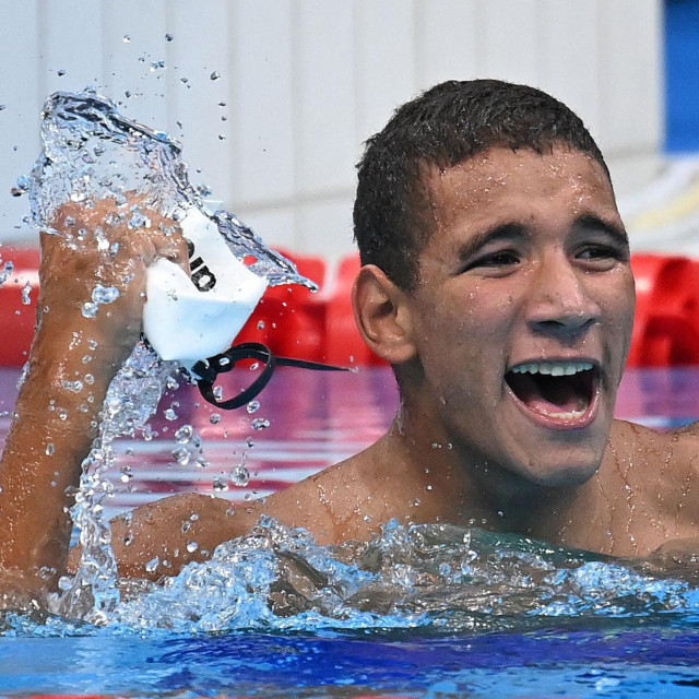 Tuniski plivač Ahmed Hafnaoui apsolutna je senzacija dana