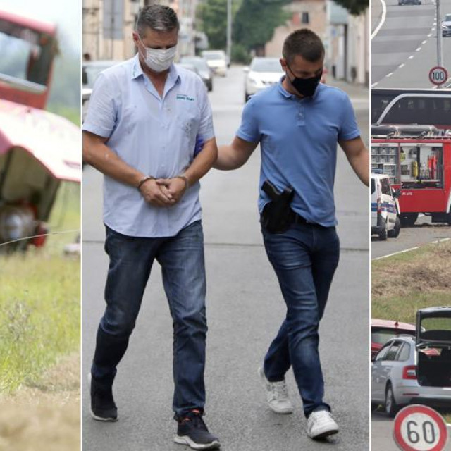 Privođenje vozača autobusa koji je skrivio nesreću kod Slavonskog Broda