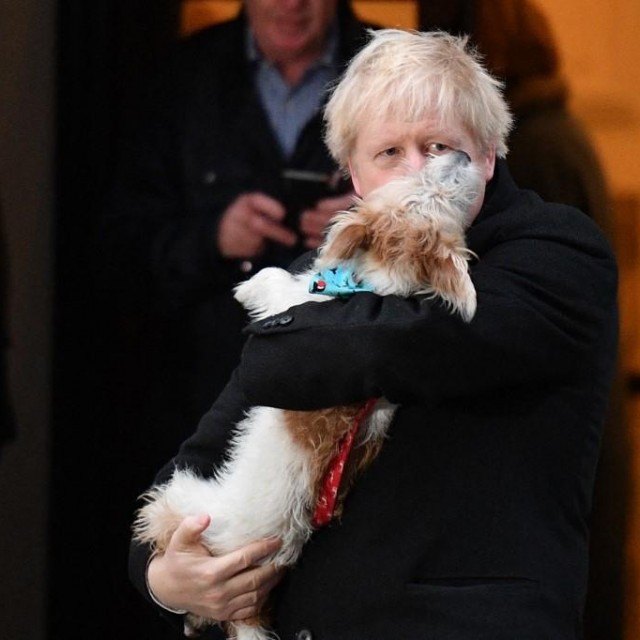 Boris Johnson i pas Dilyn