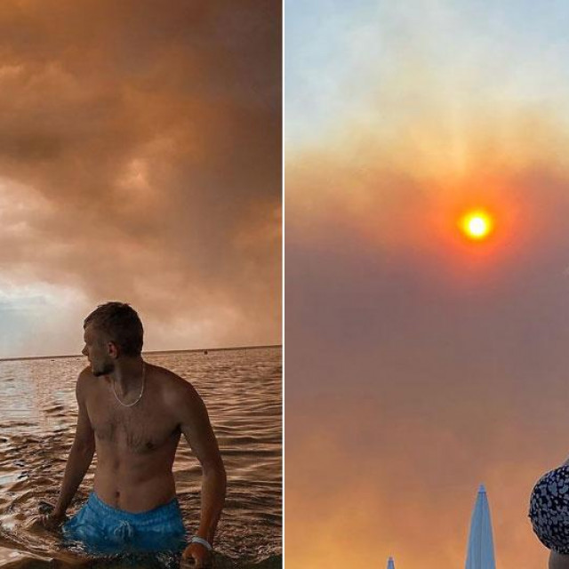 Turisti u vatrenom obruču u Turskoj