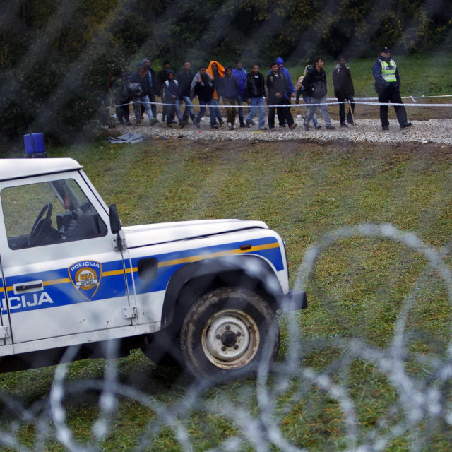 Policija na hrvatskoj granici